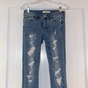 Abercrombie & Fitch “Ripped Skinny Jeans” Women’s Size 25